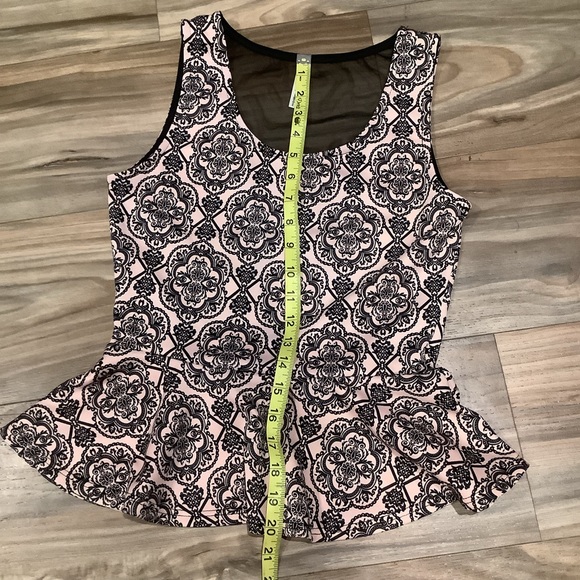 Cherry MellowDeep V back Blouse size L - Picture 7 of 7